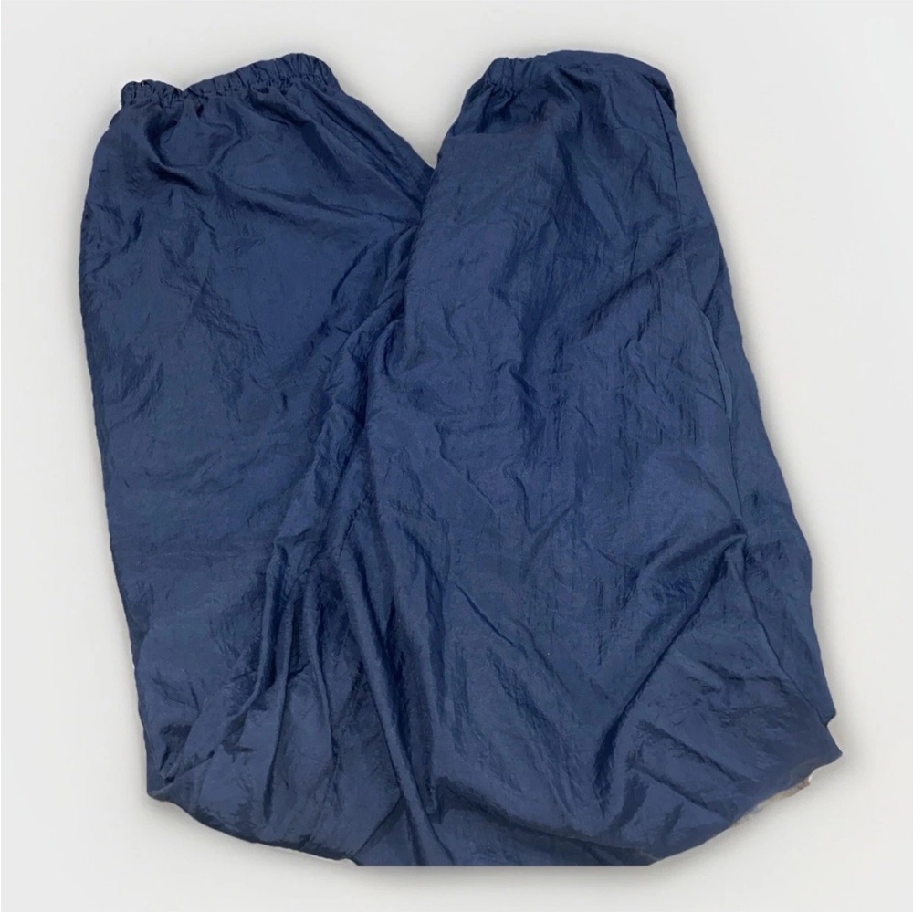 Vintage 90’s Mac Gregor Wind Water Rep Pants Navy Medium Lined Unisex. Ankle Zip